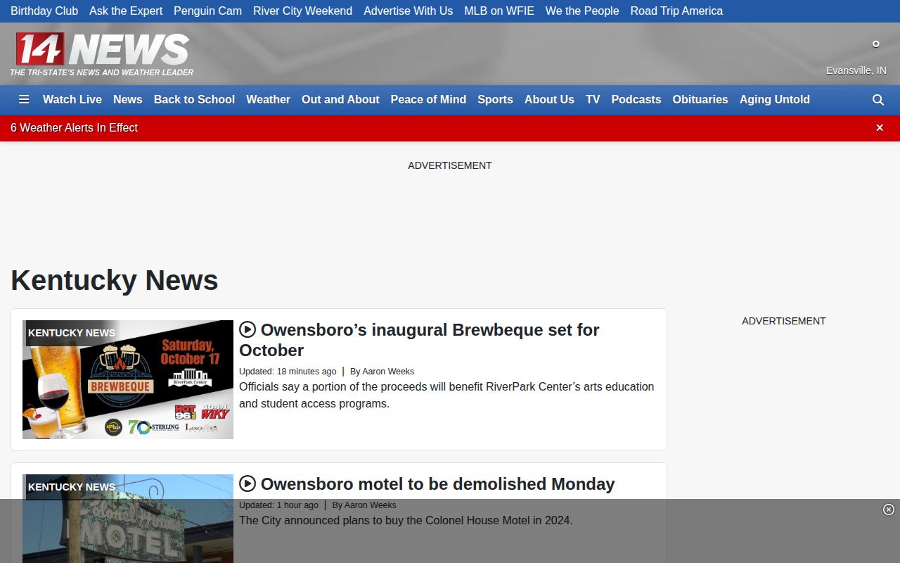 Webster County arrest news and mugshot coverage on 14 News Kentucky